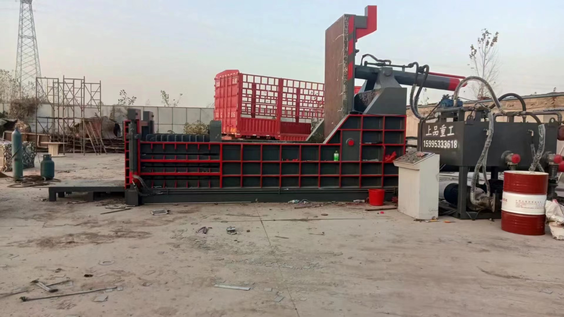 250吨棉花打包机