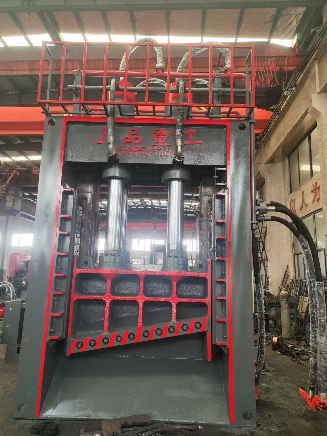 500T 龙门剪装车发货